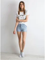 JMP SN DJ238 šortky.17 svetlo modrá JMP SN DJ238 šortky.17 svetlo modrá