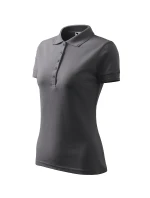 Dámske tričko Pique Polo steel grey