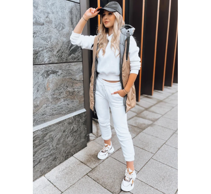 Tmavě šedá oboustranná dámská vesta Dstreet model 21970081 - FashionStreet