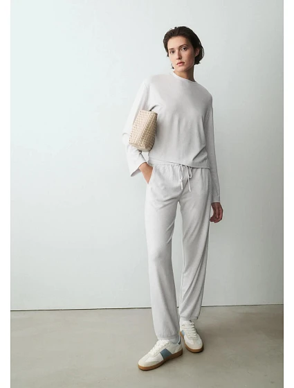 Cozy Comfort Top X 01 – Svetlosivá melírovaná – TRIUMPH Svetlosivá melírovaná – TRIUMPH