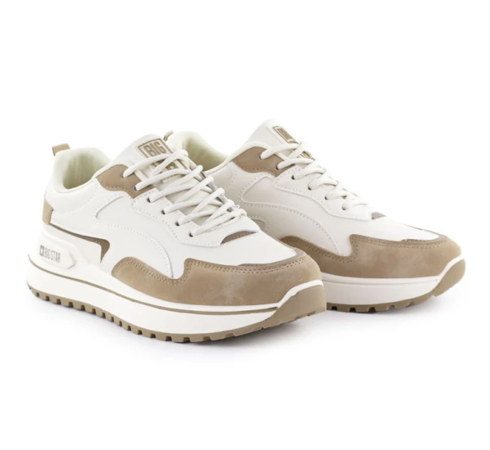 Béžová športová obuv na platforme Big Star RR274A216