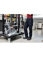 Daiber JN 877 (42-60) Pracovní cargo kalhoty - Solid 02.877M black