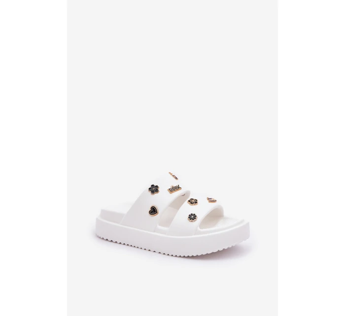 Pěnové Dámské Pantofle S Bílé model 21683408 - Boto Pěnové Dámské Pantofle S Bílé model 21683408 - Boto