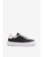 Dámské tenisky z eko kůže Big Star model 22009885 HIPOLY SYSTEM Černé - Big Star Shoes