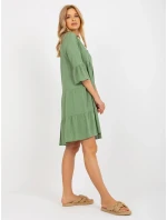 Šaty model 18372056 khaki - FPrice