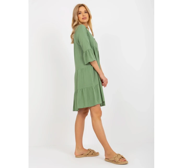 Šaty model 18372056 khaki - FPrice