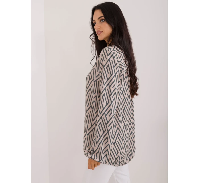 Blúzka D73771M11186B béžová