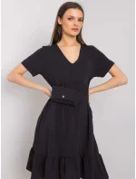 Šaty DHJ SK 13078.31P čierna