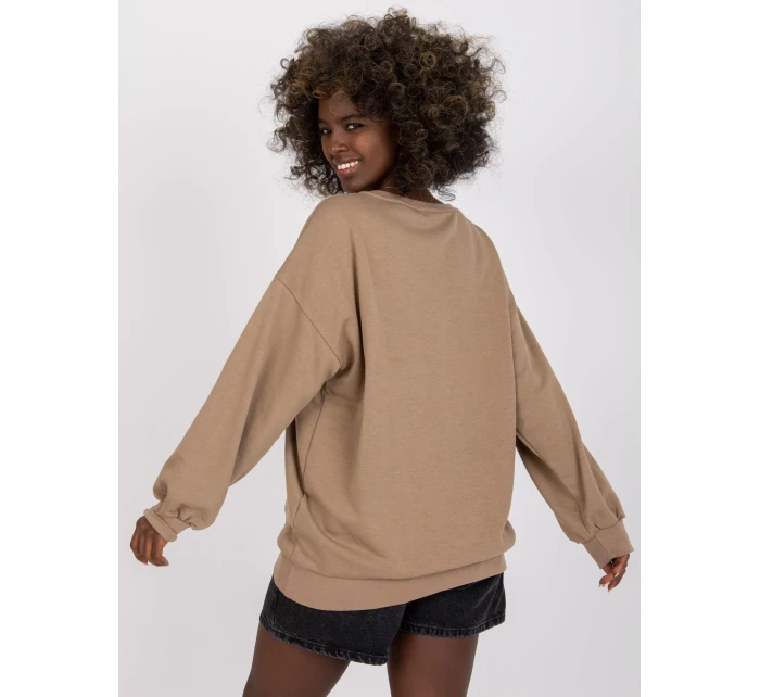 Dámská mikina EM BL model 17404323 světle hnědá - FPrice