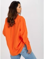 Dámska košeľa ku KS 7128.70 oranžová - FPrice