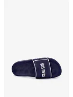 Pánske letné papuče Big Star - granátové