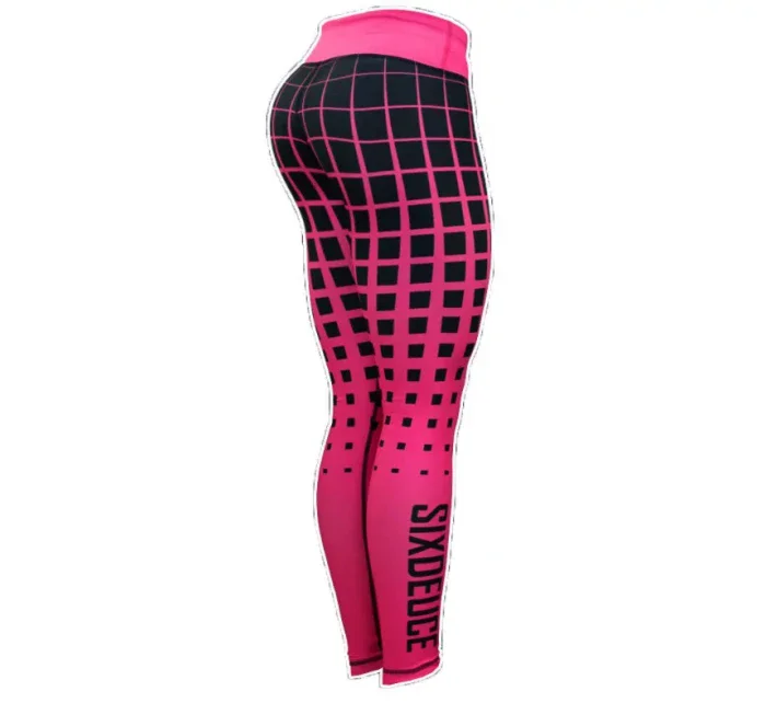 Dámske fitness legíny Six Deuce Pink Halftone - ružová - Litex