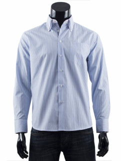 Pánska košeľa s prúžkom s dl.rukávom - TS181-K2 - Gemini