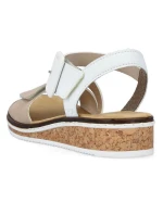 Pohodlné kombinované sandále Rieker W RKR678