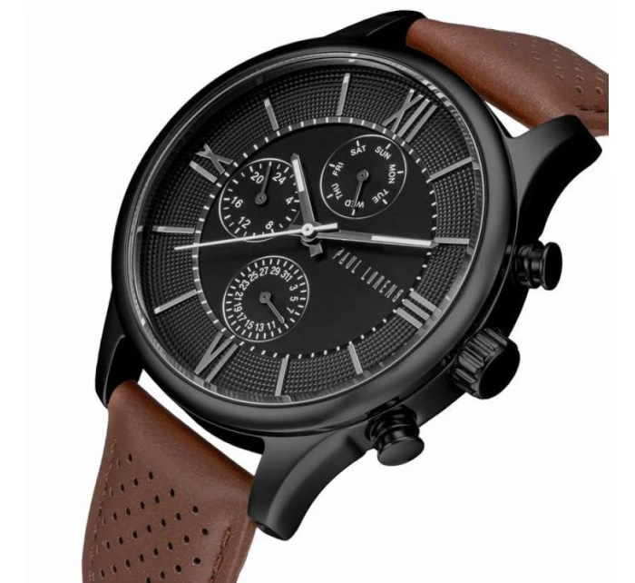 Pánske hodinky PAUL LORENS PL11652A6-1B2 + BOX Pánske hodinky PAUL LORENS PL11652A6-1B2 + BOX