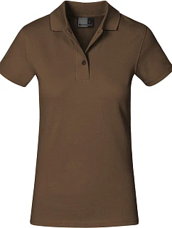 Promodoro 4005 Dámske piqué polo „Superior“ 40.4005 hnedé