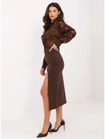 Spódnica IT SD model 21793758 brązowy - FPrice