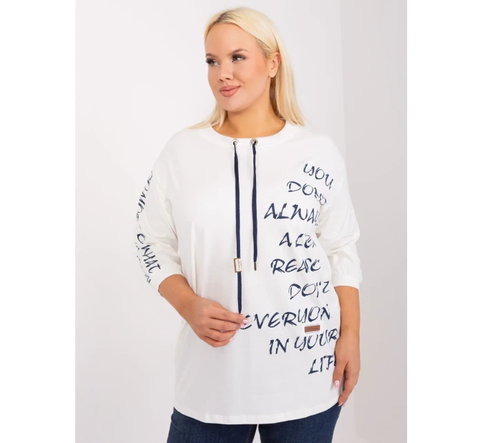 Bluzka RV BZ model 19465470 ecru - FPrice Bluzka RV BZ model 19465470 ecru - FPrice