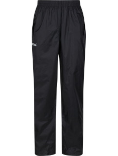 Pánske outdoorové nohavice Regatta RMW149 Pack It Overtrousers Čierne