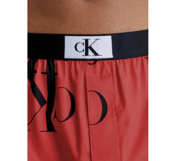 Pánske trenírky 000NB3411A GNP červené s potlačou - Calvin Klein Pánske trenírky 000NB3411A GNP červené s potlačou - Calvin Klein