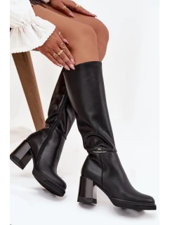 Topánky na podpätku model 219586 Krok vo veľkom štýle