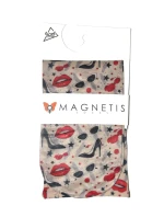 Dámske vzorované ponožky Magnetism lycra 20 den