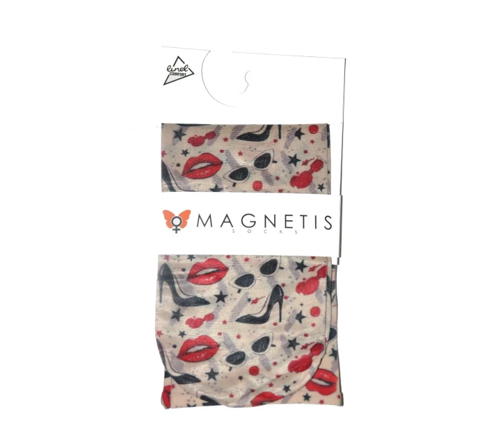 Dámske vzorované ponožky Magnetism lycra 20 den