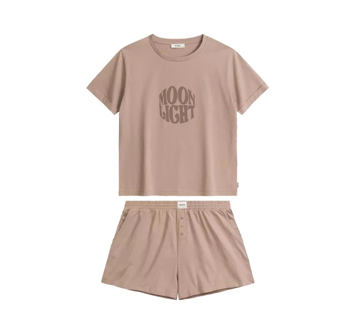 Dámske pyžamo 487 béžová - Atlantic Dámske pyžamo 487 béžová - Atlantic