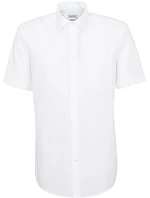 Shirt Regular SSL Košile s krátkým rukávem model 22501377 white - Seidensticker Shirt Regular SSL Košile s krátkým rukávem model 22501377 white - Seidensticker