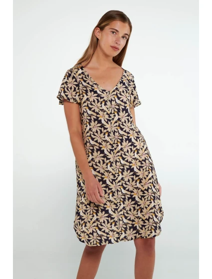 Šaty s krátkými rukávy model 19696253 - Vamp