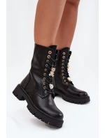 Dámské Botky Worker S Zateplené Černé model 21706817 - Boto Dámské Botky Worker S Zateplené Černé model 21706817 - Boto