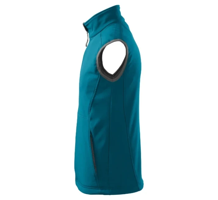 Vision softshellová vesta pánská tmavý tyrkys