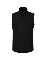 Trail pánska softshellová vesta čierna