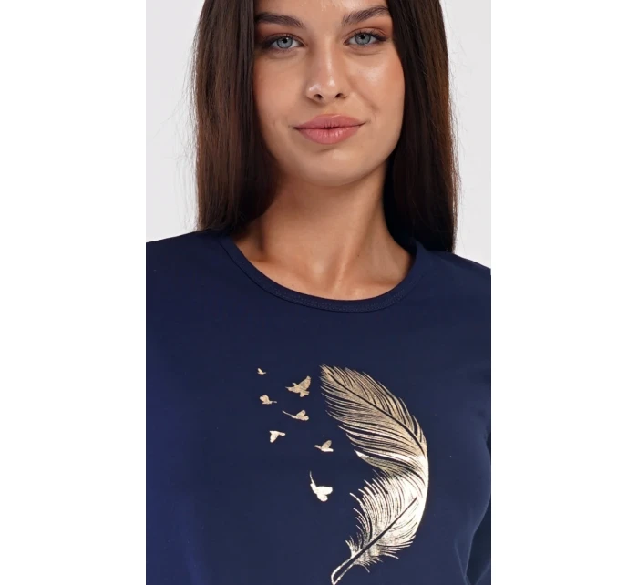 Dámske dlhé pyžamo Feathers