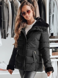 WINTERGIRL dámska prešívaná bunda čierna FashionStreet TY4933