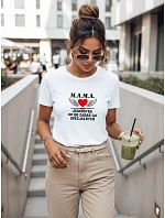 Koszulka damska  do  biała model 22156845 - FashionStreet