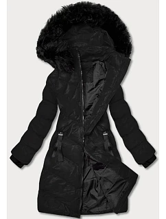 KURTKA ZIMOWA DAMSKA Z  CZARNA model 21244816 - J.STYLE