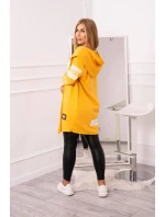 Plášť s model 18745350 nápisem - K-Fashion