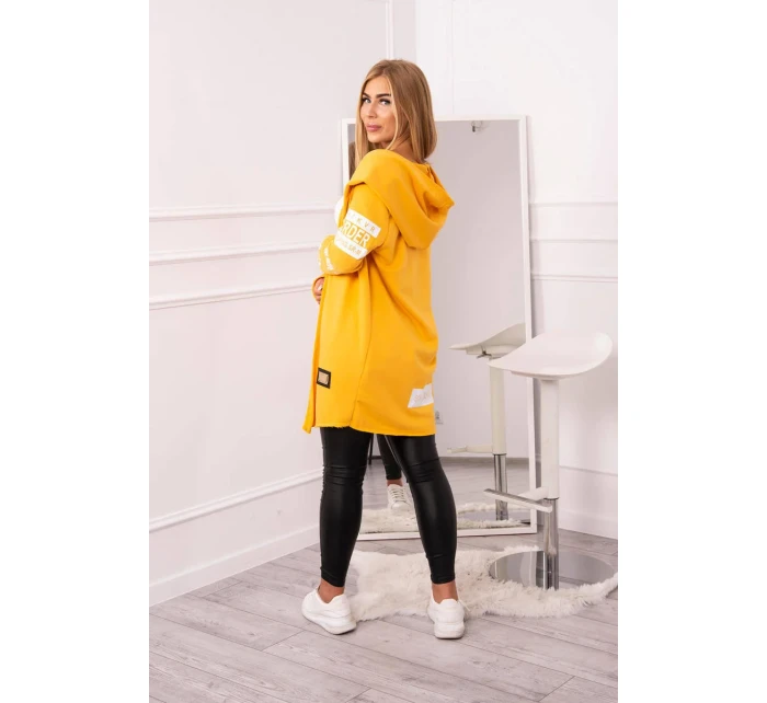 Plášť s model 18745350 nápisem - K-Fashion