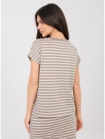 Tričko D12127M02858A dark lilac