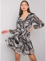 Šaty TW SK BI 2635.49P čierna a béžová