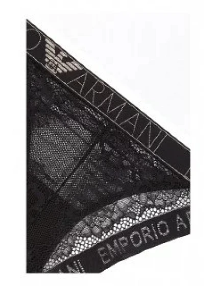 Dámské kalhotky 00020 Černá model 17978210 - Emporio Armani Dámské kalhotky 00020 Černá model 17978210 - Emporio Armani