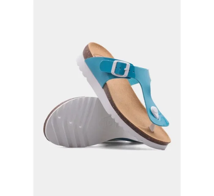 Dámské žabky Visa W Modrá mix model 20329932 - SCHOLL Dámské žabky Visa W Modrá mix model 20329932 - SCHOLL