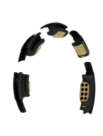 HHM13 NOVÝ HULA HOP ČIERNY/ZLATÝ S MAGNETMI A ZÁVAŽÍM + POČÍTADLO HMS HHM13 NOVÝ HULA HOP ČIERNY/ZLATÝ S MAGNETMI A ZÁVAŽÍM + POČÍTADLO HMS