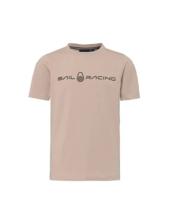 Jr model 21455303 Tee hnědá barva - Sail Racing
