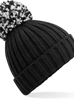 Beechfield B 390 Pletená čiapka „Hygge“ 53.0390 čierna