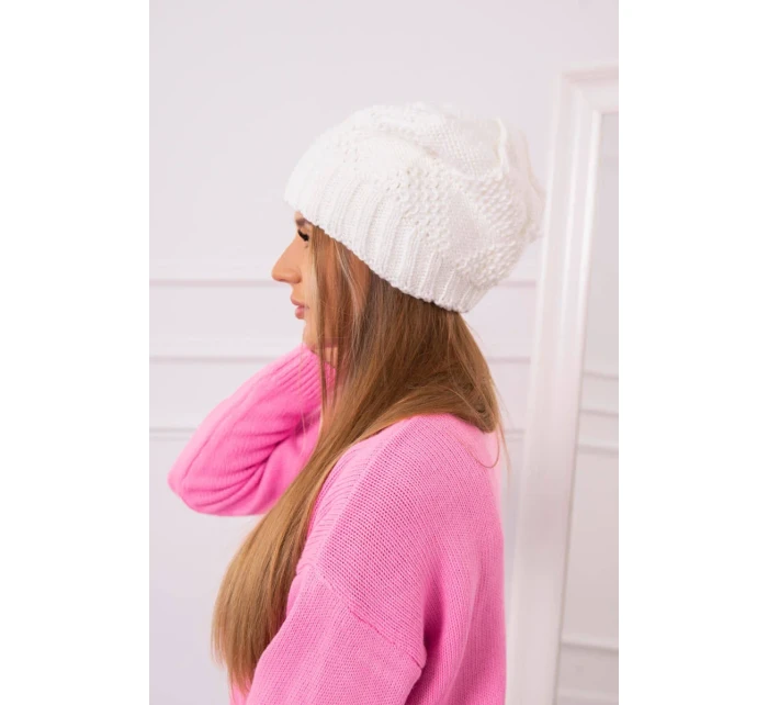 Dámska čiapka Danuta K331 biela