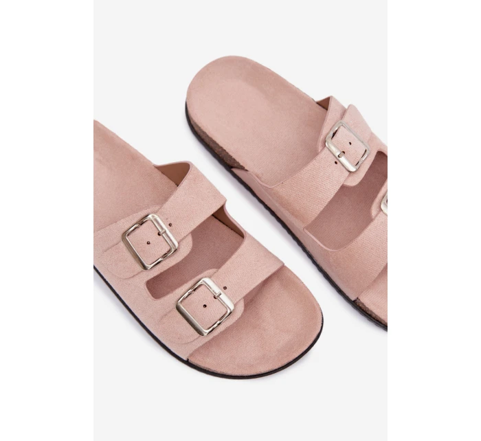 Dámské žabky Světle růžové Oliena