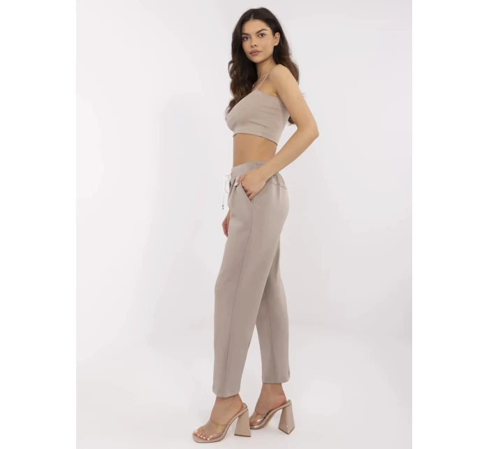 Nohavice DHJ SP 20523.66P dark lilac Nohavice DHJ SP 20523.66P dark lilac