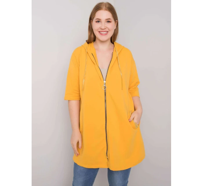 Mikina RV BL 6863.59P tmavo žltá